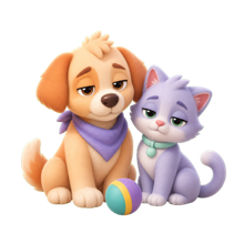 Bored pets